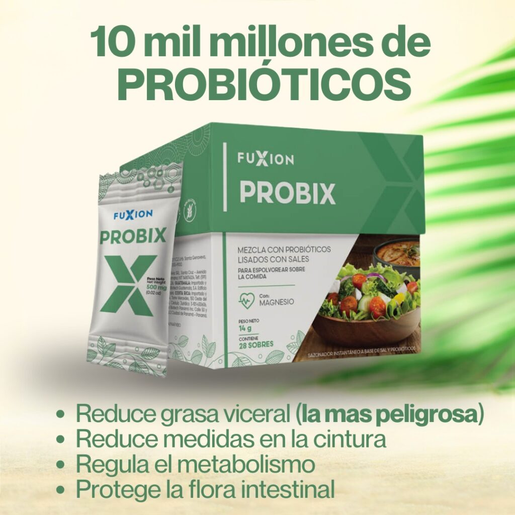 Pierde grasa visceral con Probix