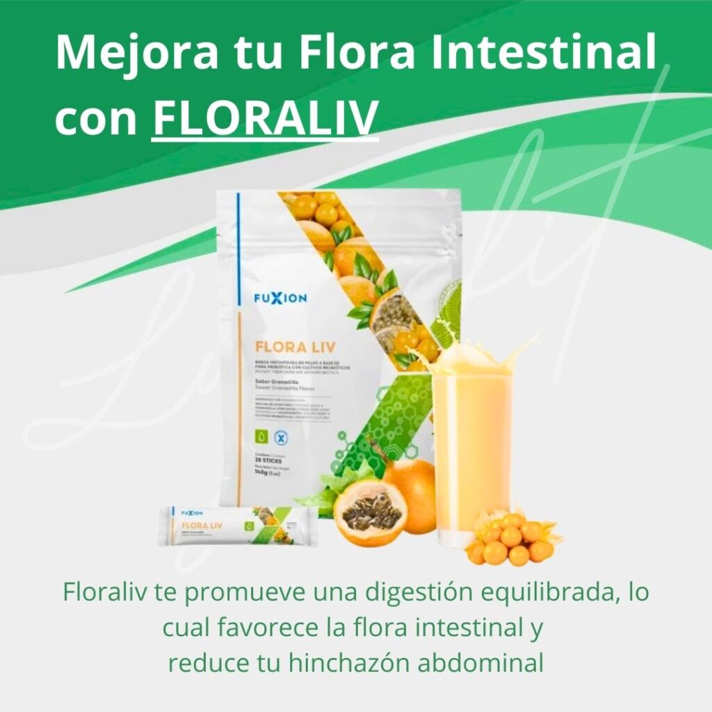 Mejora tu flora intestinal con Floraliv