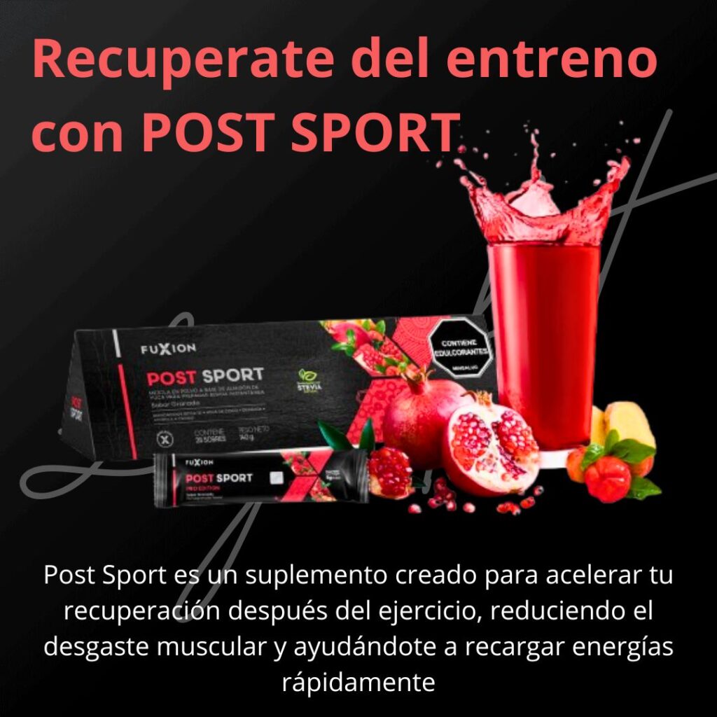 Recuperate del entreno con Post Sport